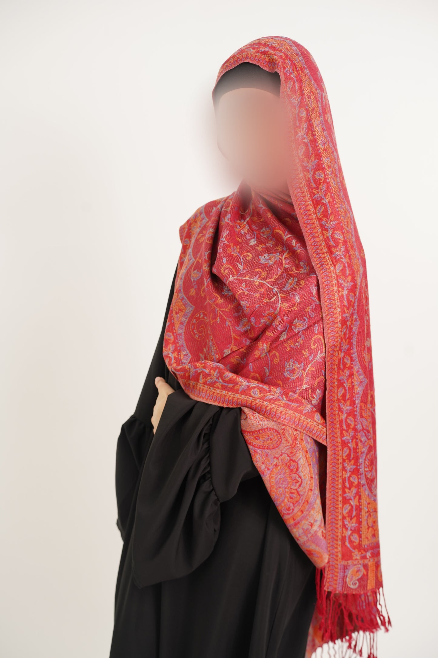 Foulard Emma rouge