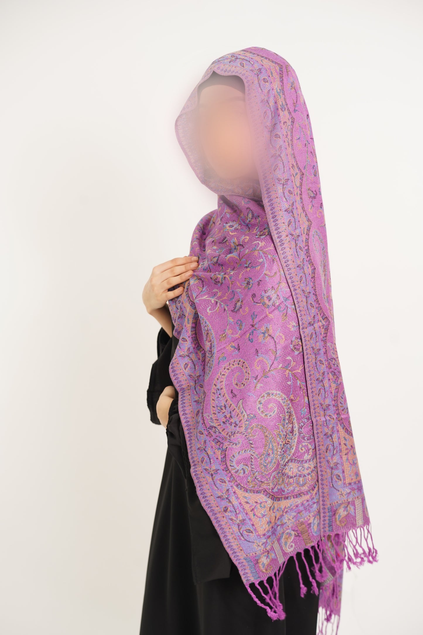 Foulard Emma violet