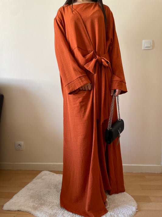 Abaya Hana orange