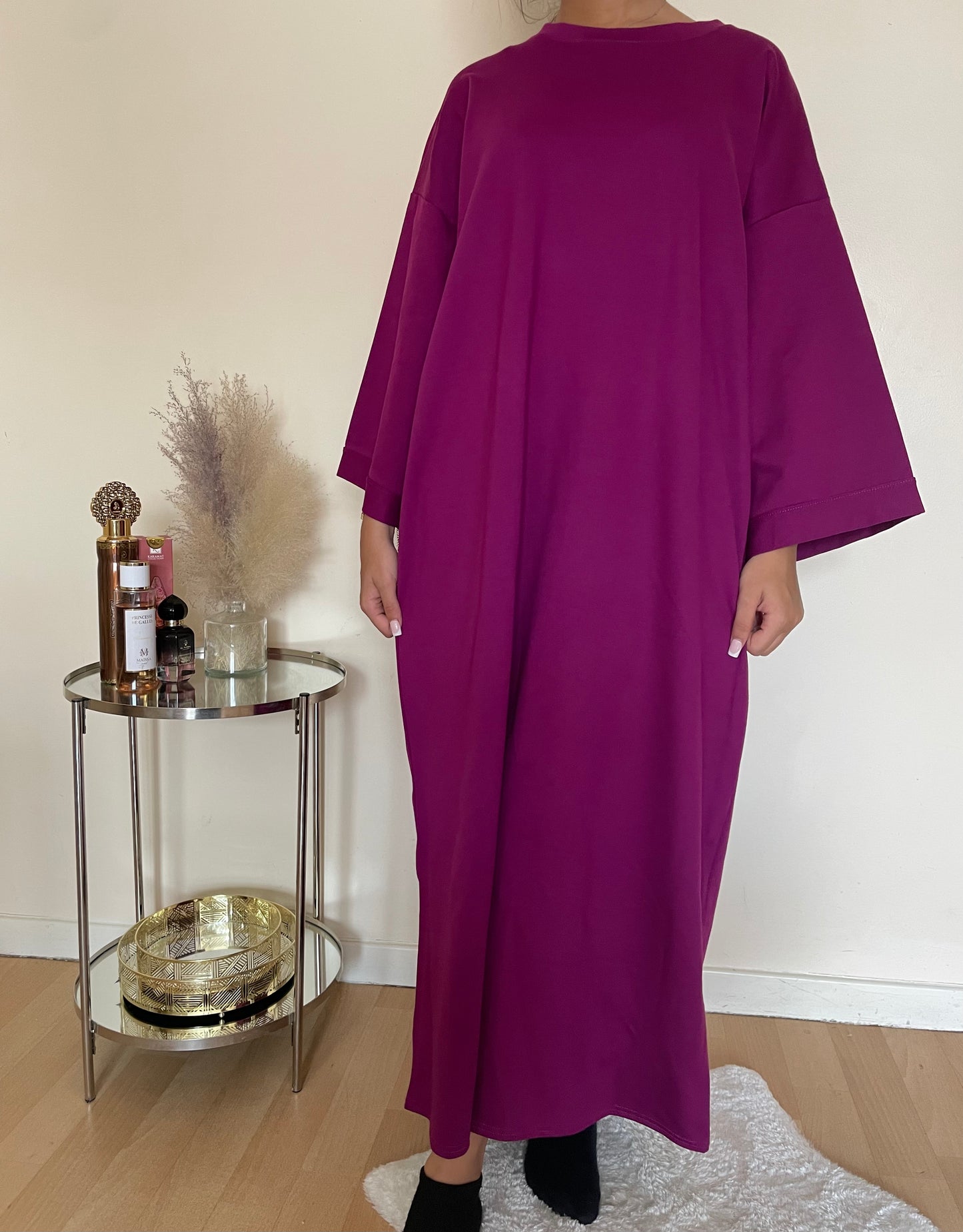 Robe Nessayem rose fushia