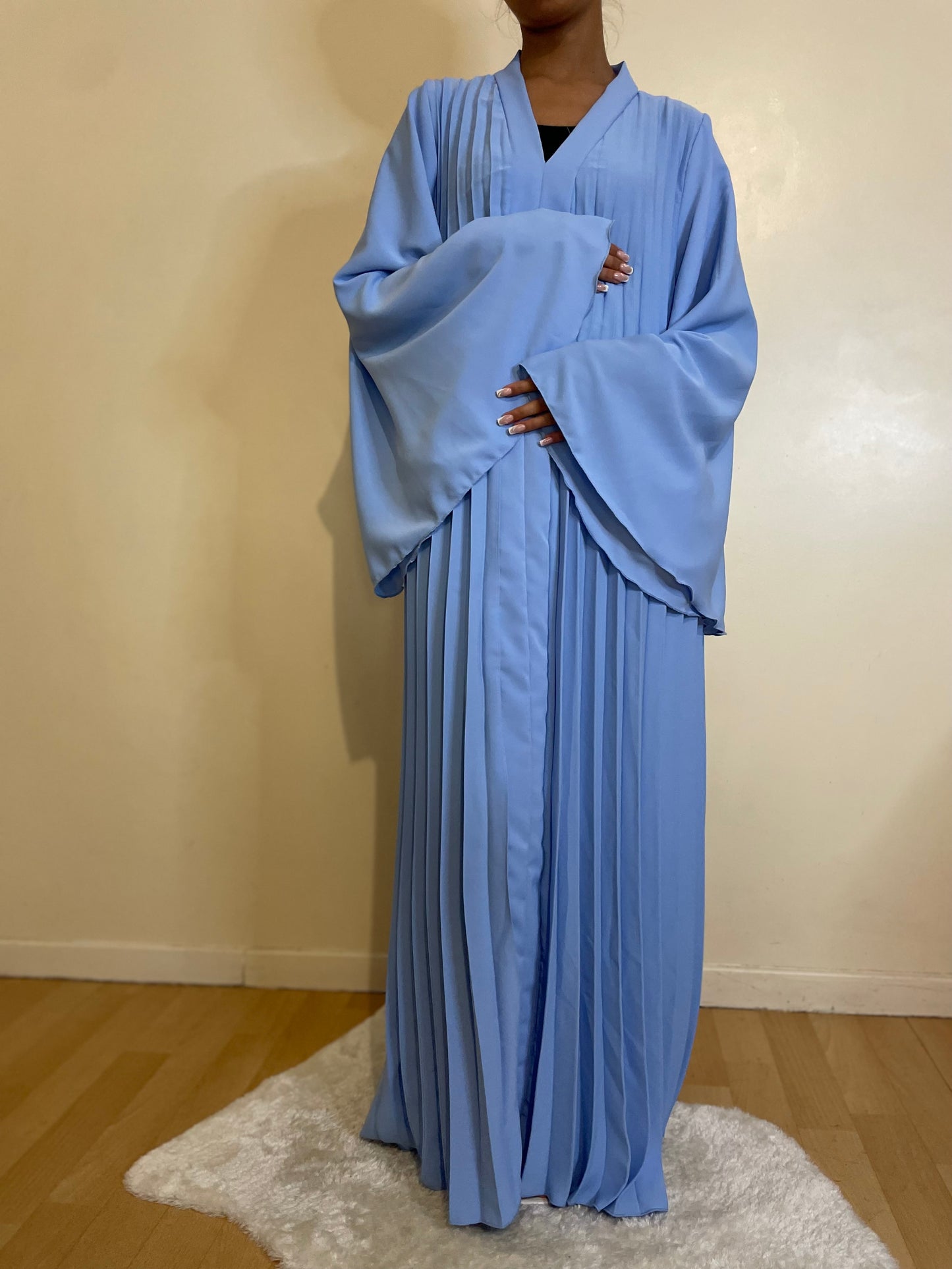 Robe inaya bleu ciel