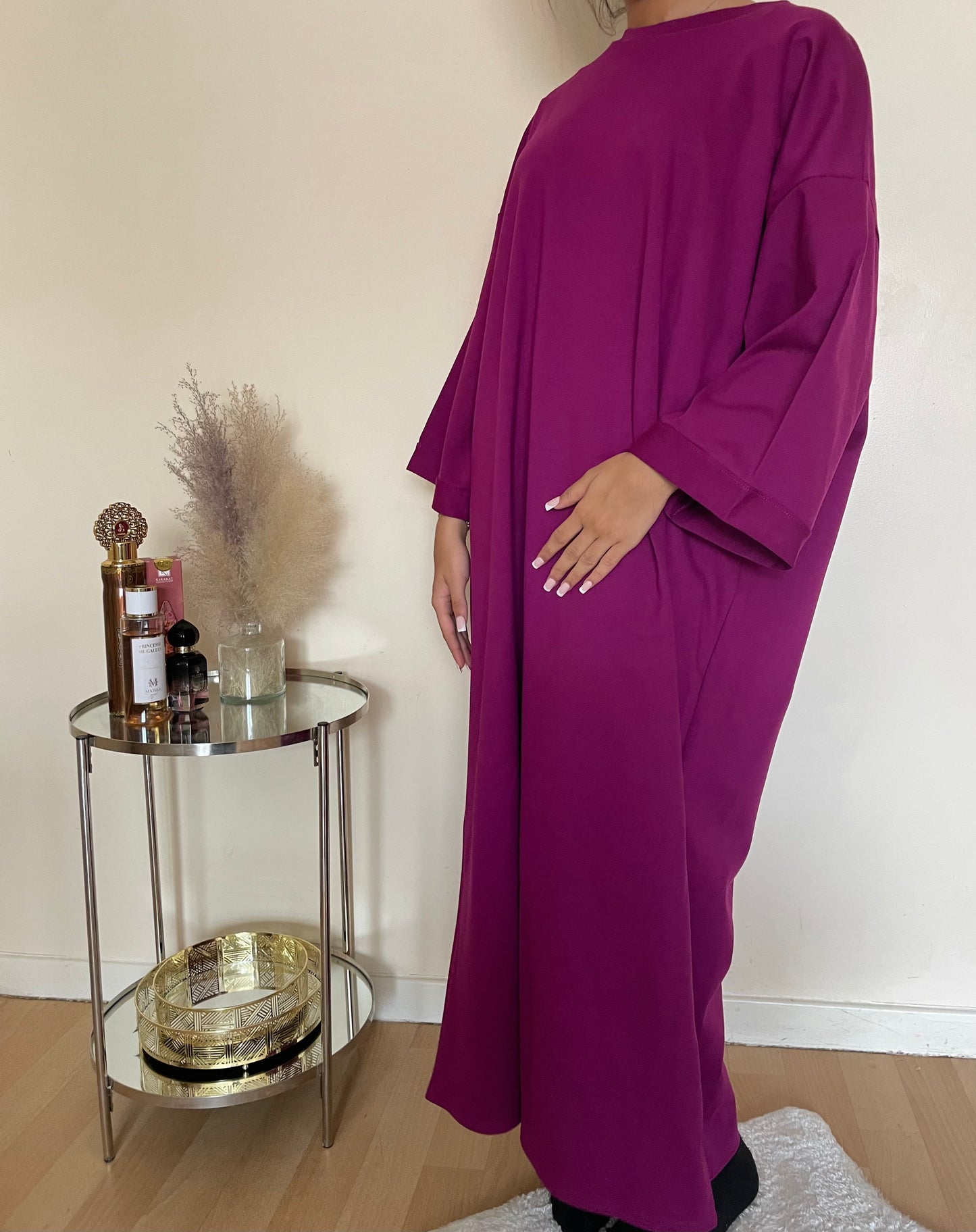 Robe Nessayem rose fushia