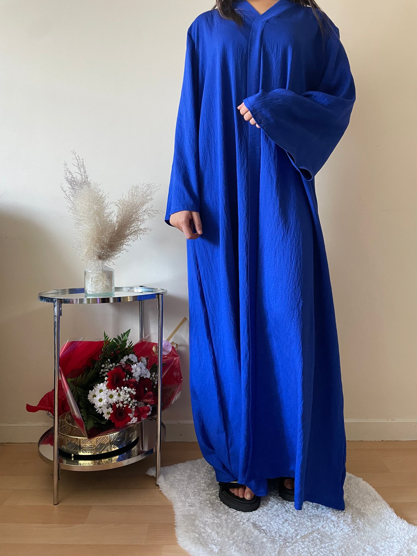 Abaya Emma bleu roi