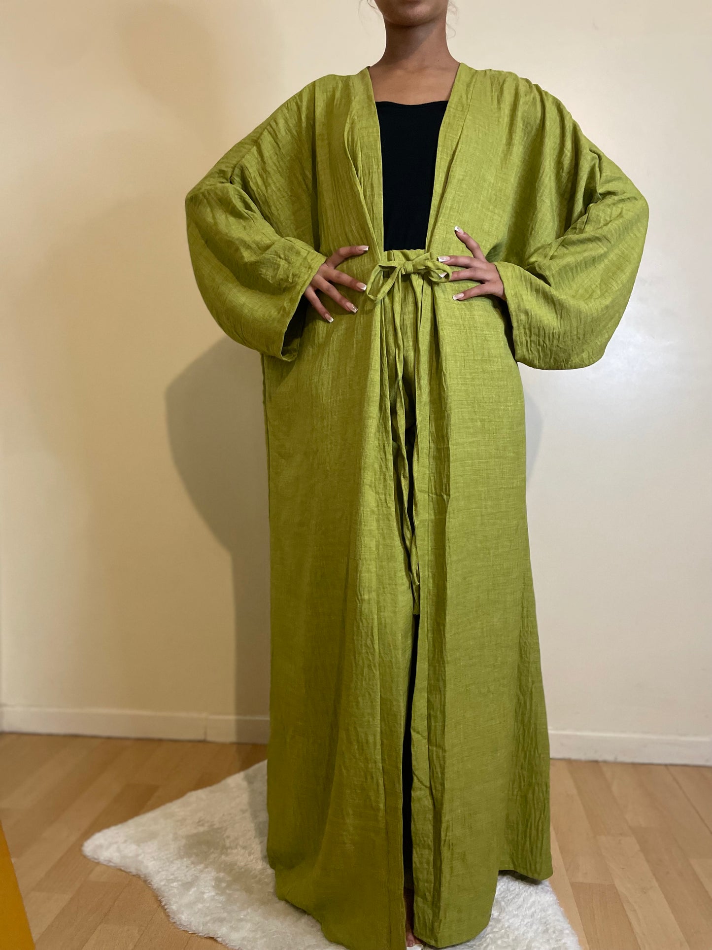 Ensemble Halima vert pistache