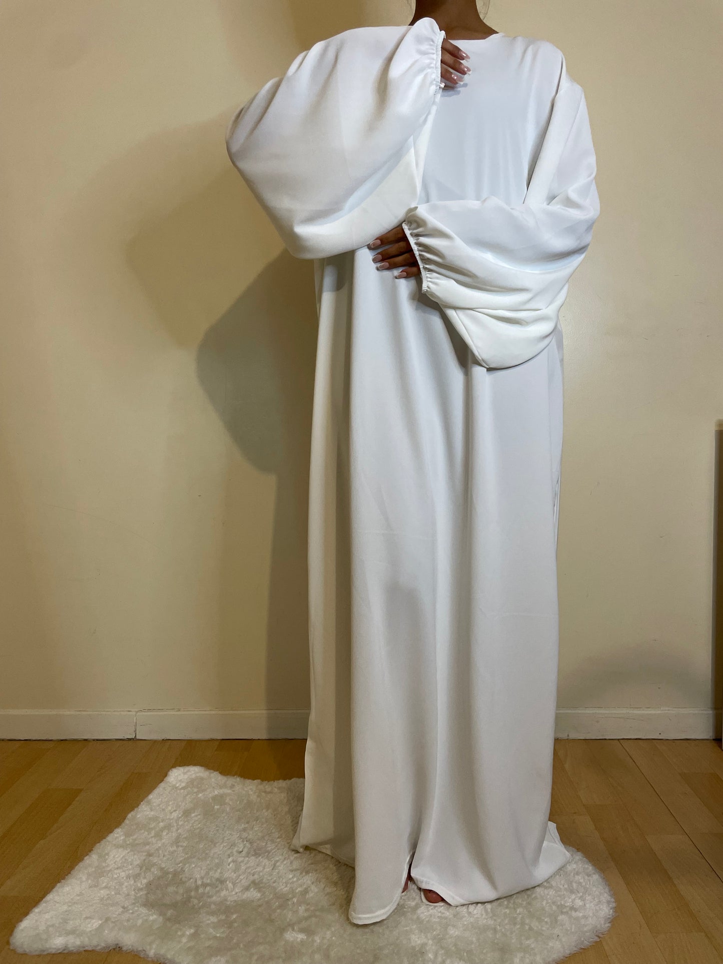 Abaya Aïda blanche