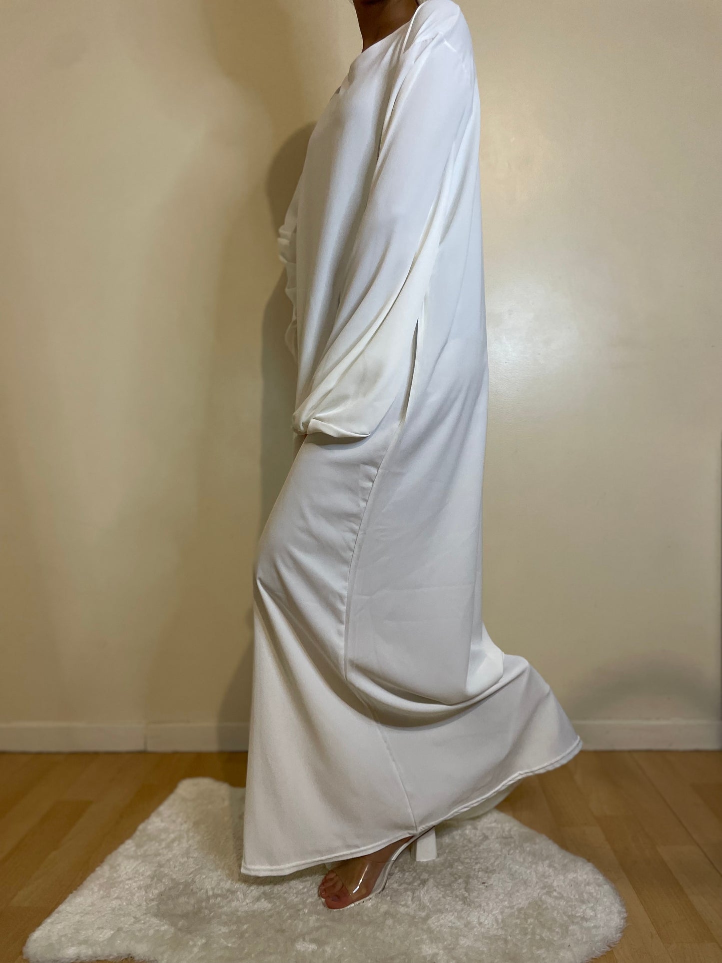 Abaya Aïda blanche