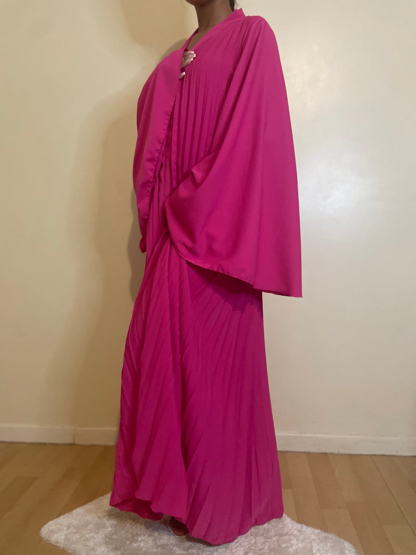 Robe Inaya rose fushia