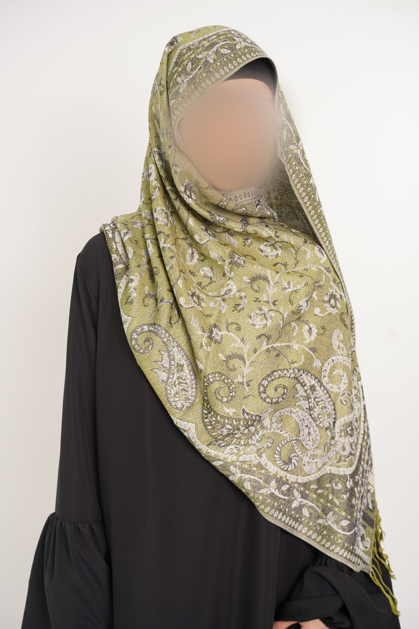 Foulard Emma vert pistache