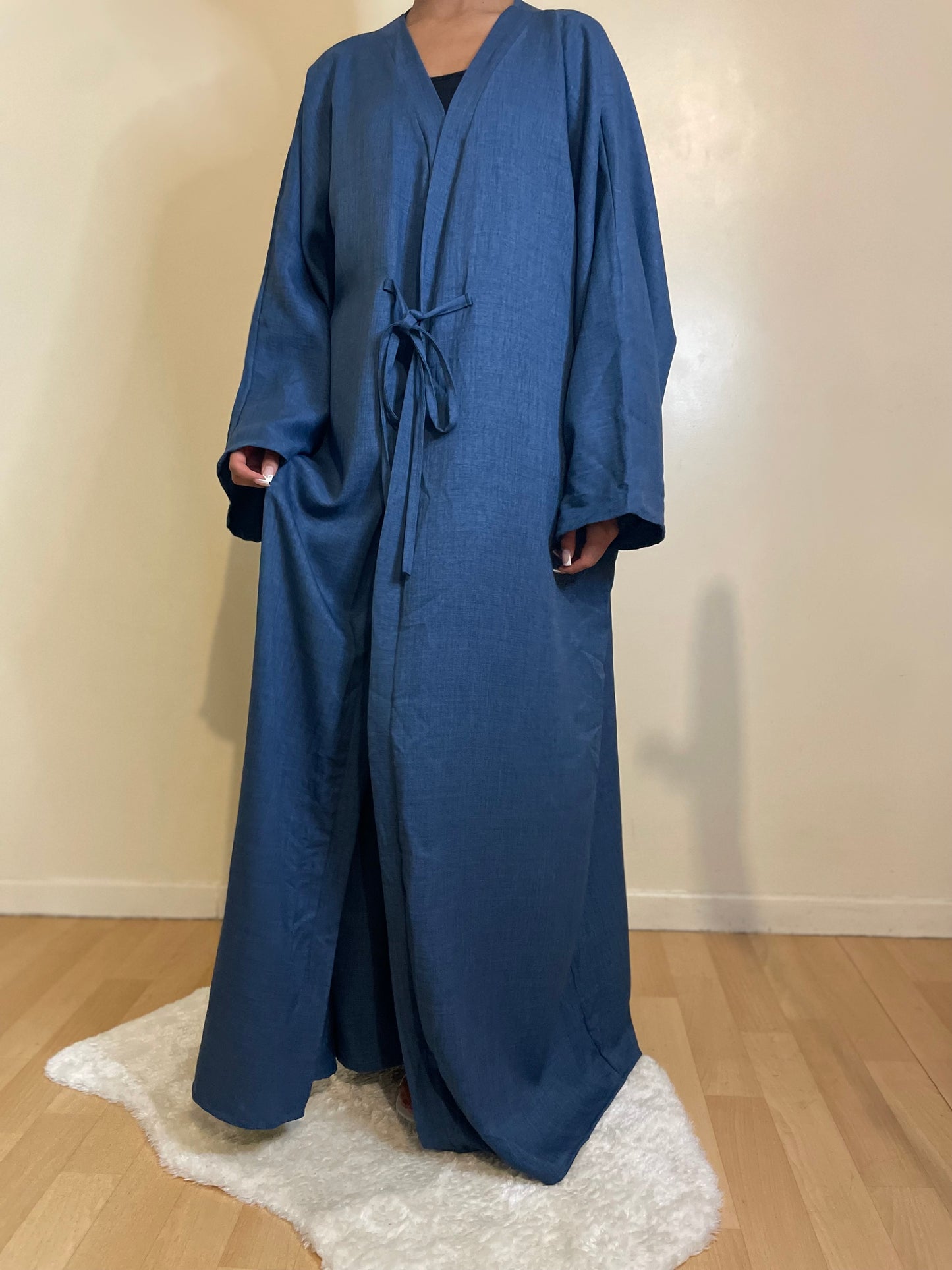 Ensemble Halima bleu fonce