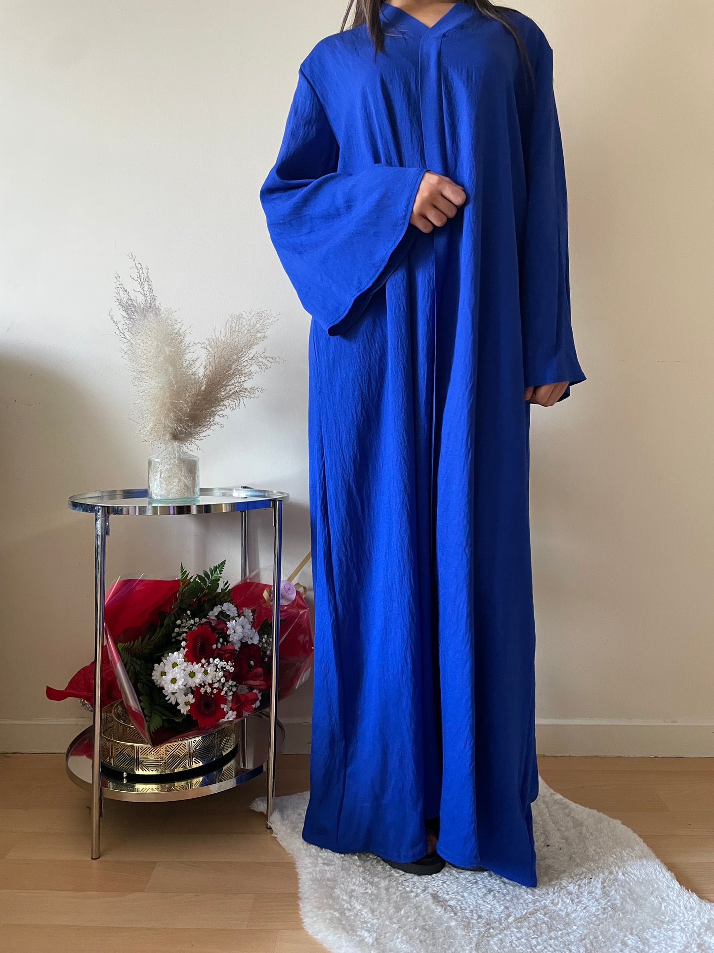 Abaya Emma bleu roi