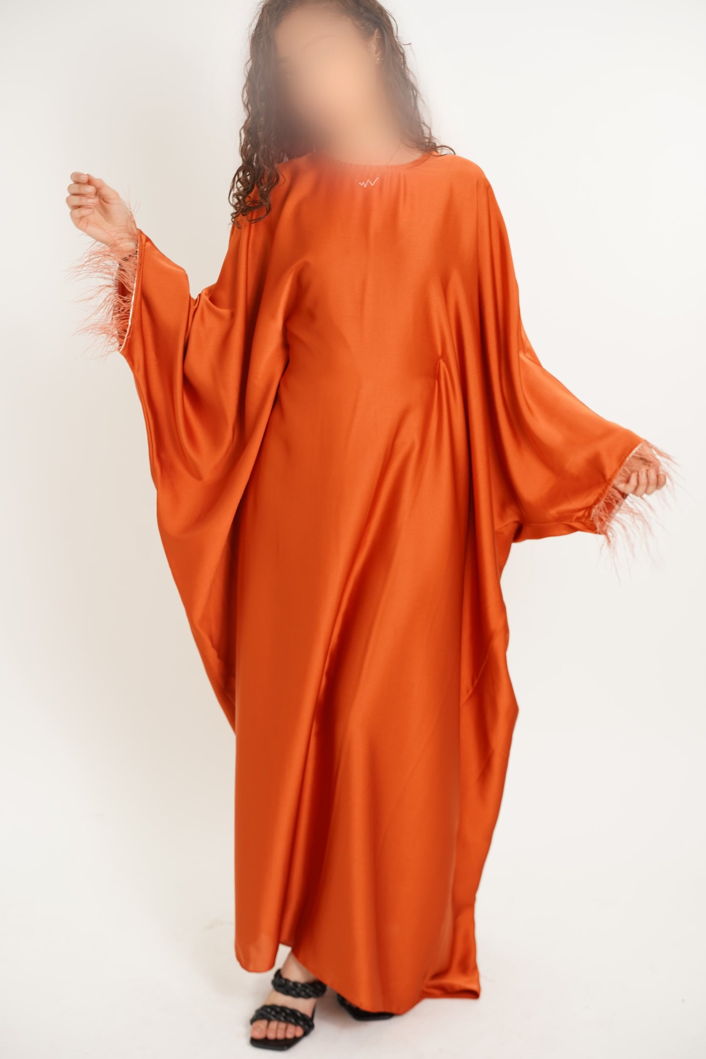 Robe zeyneb orange