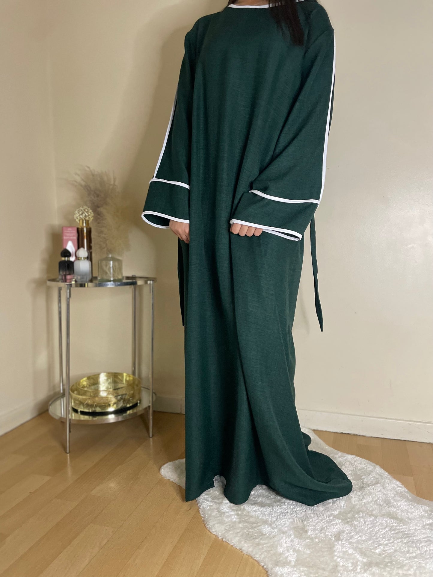 Abaya Samia vert forêt