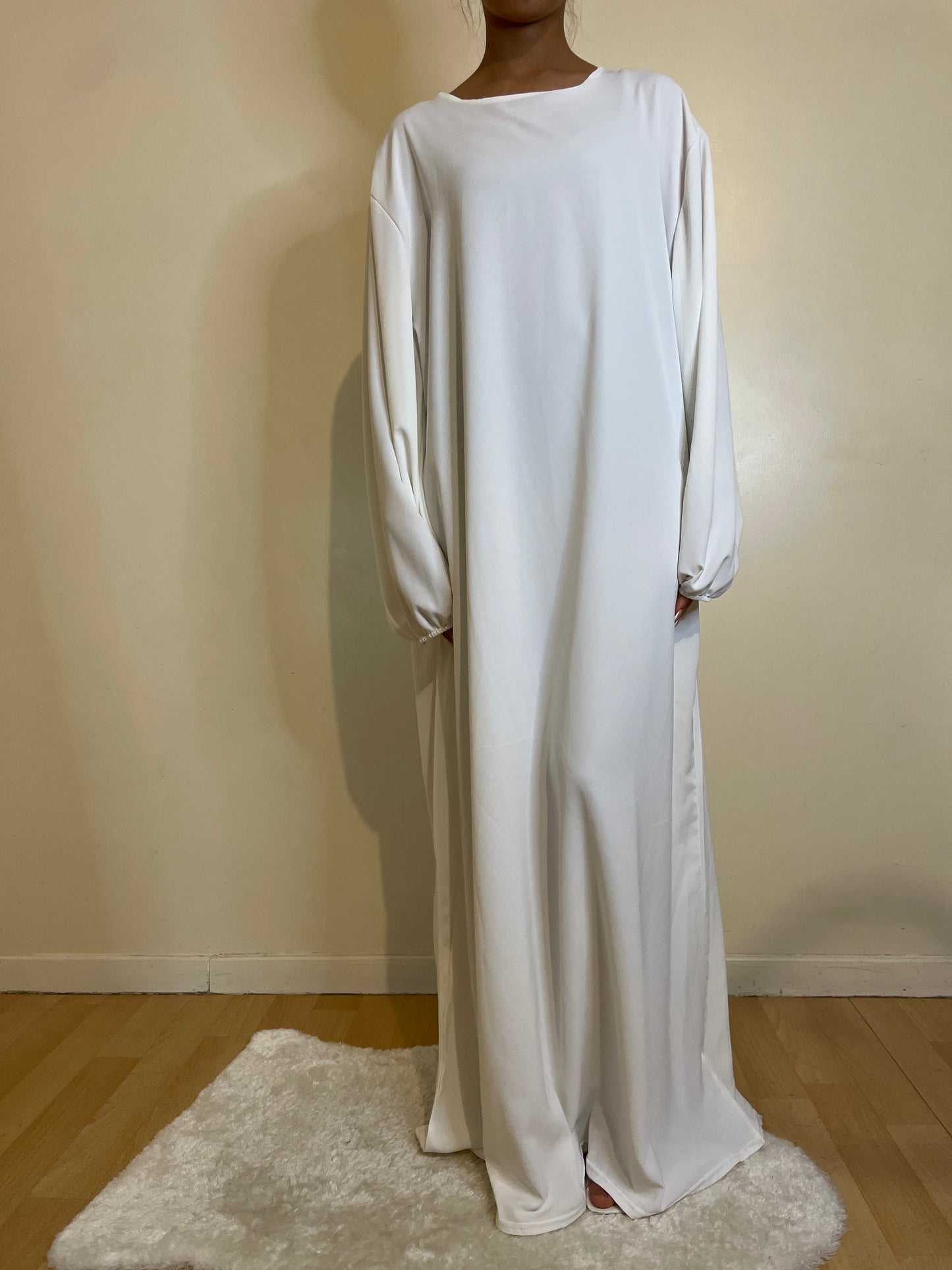 Abaya Aïda blanche