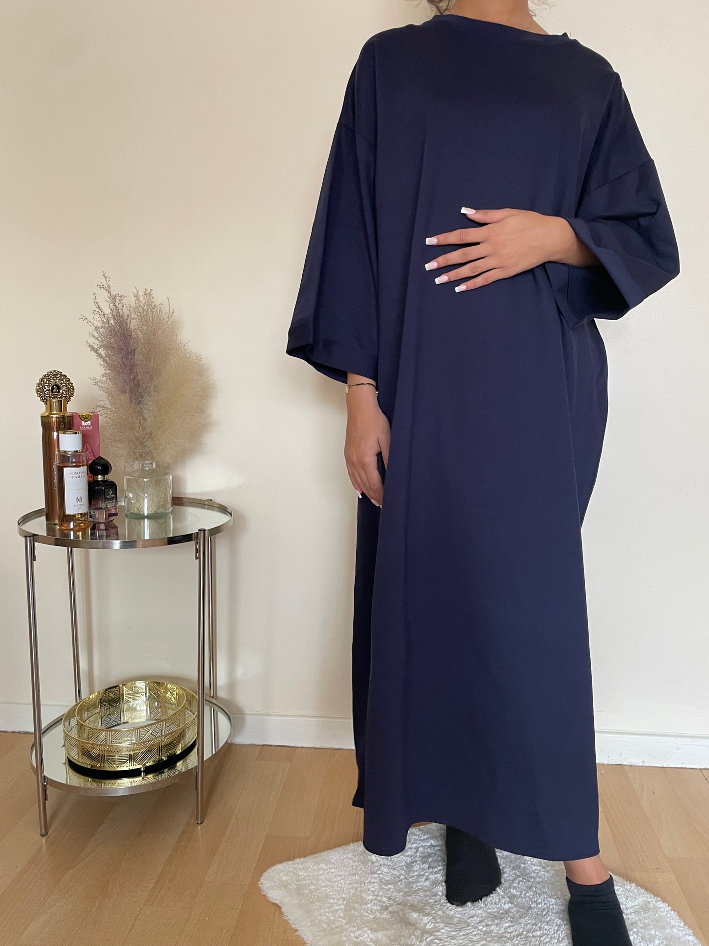 Robe Nessayem bleu marine