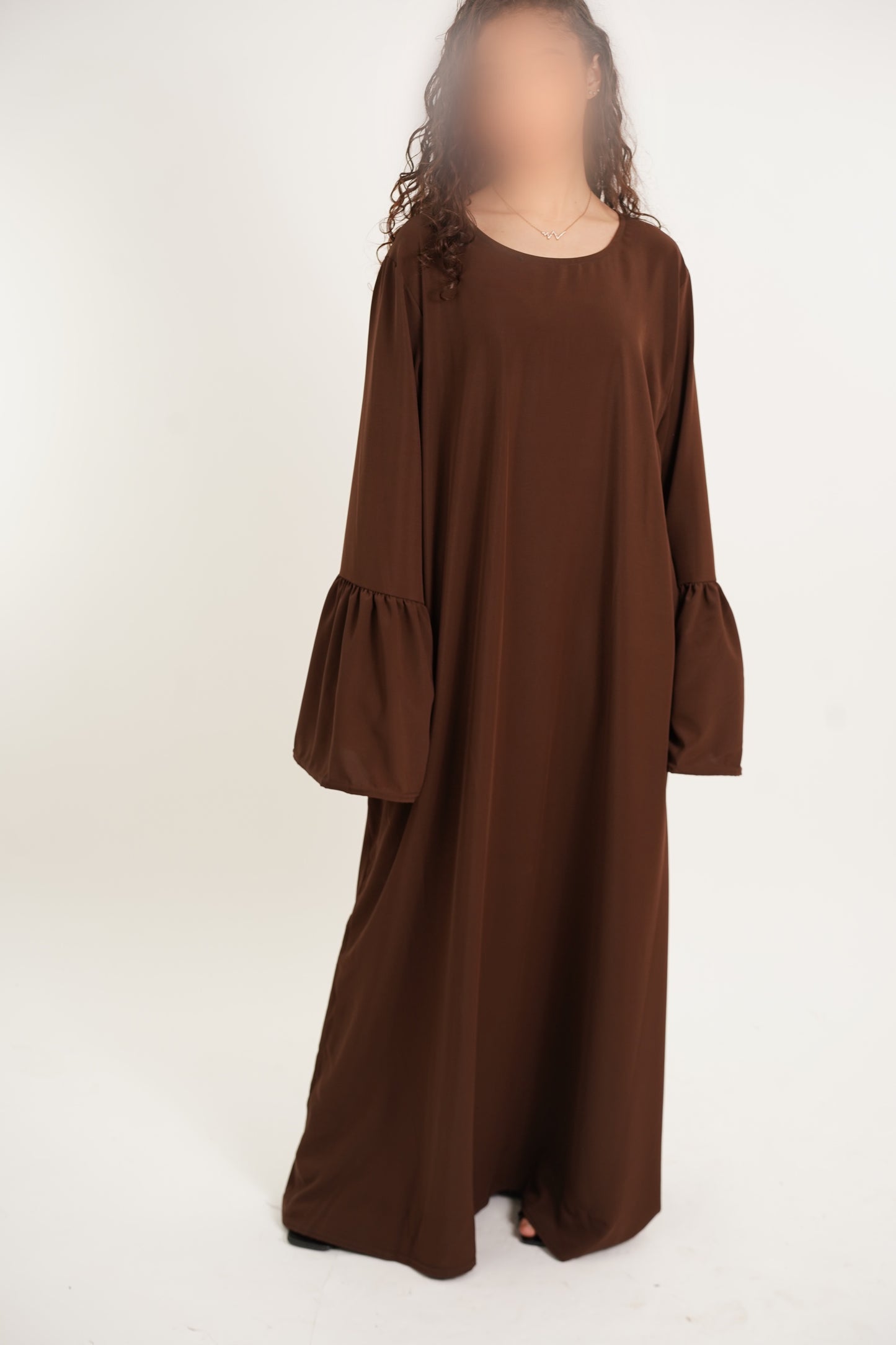 Abaya Hafsa marrons