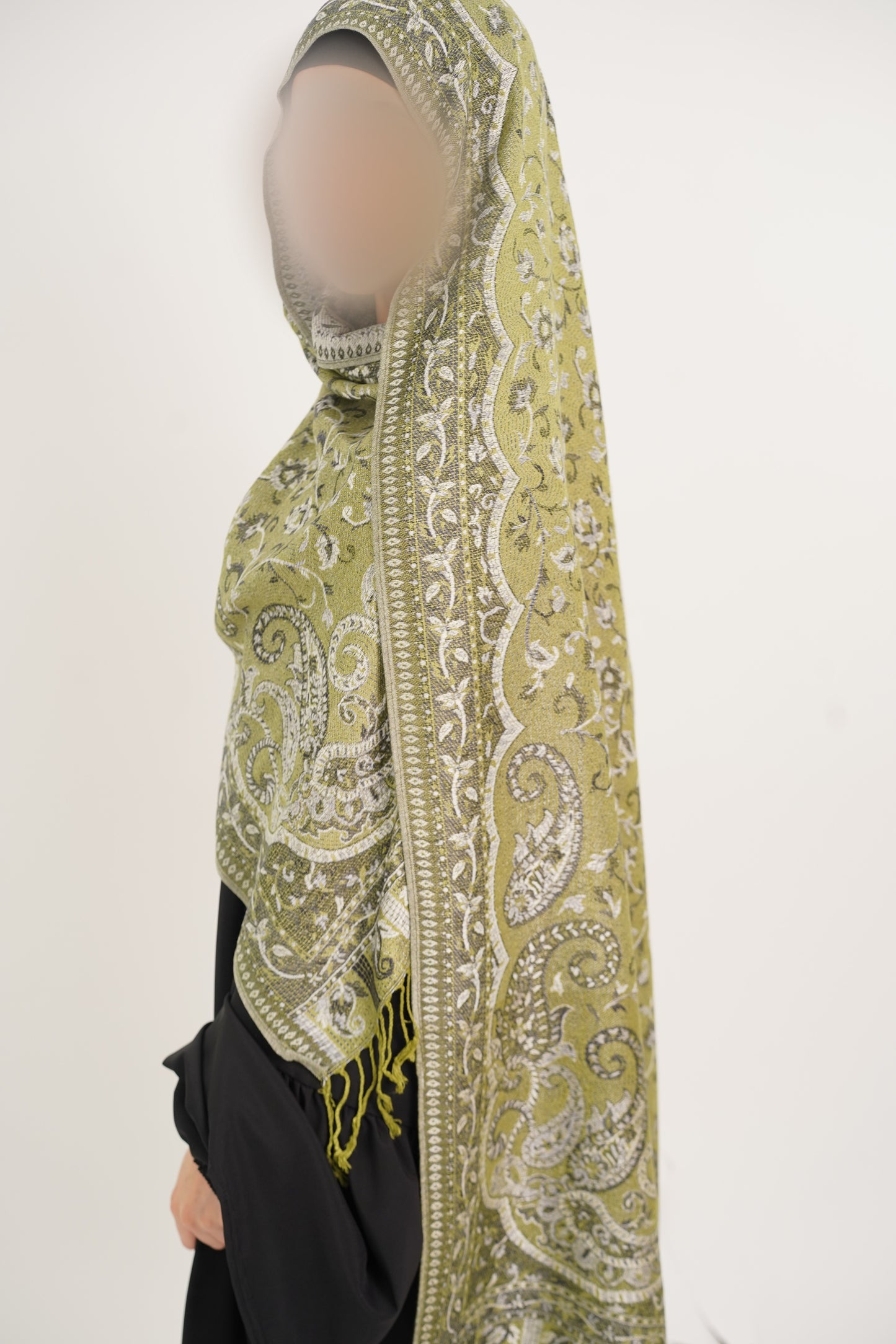 Foulard Emma vert pistache