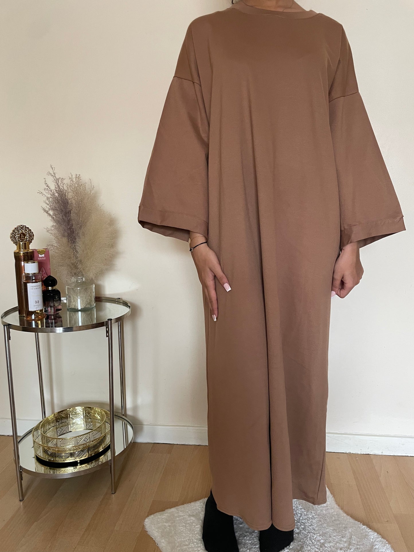 Robe Nessayem  caramel