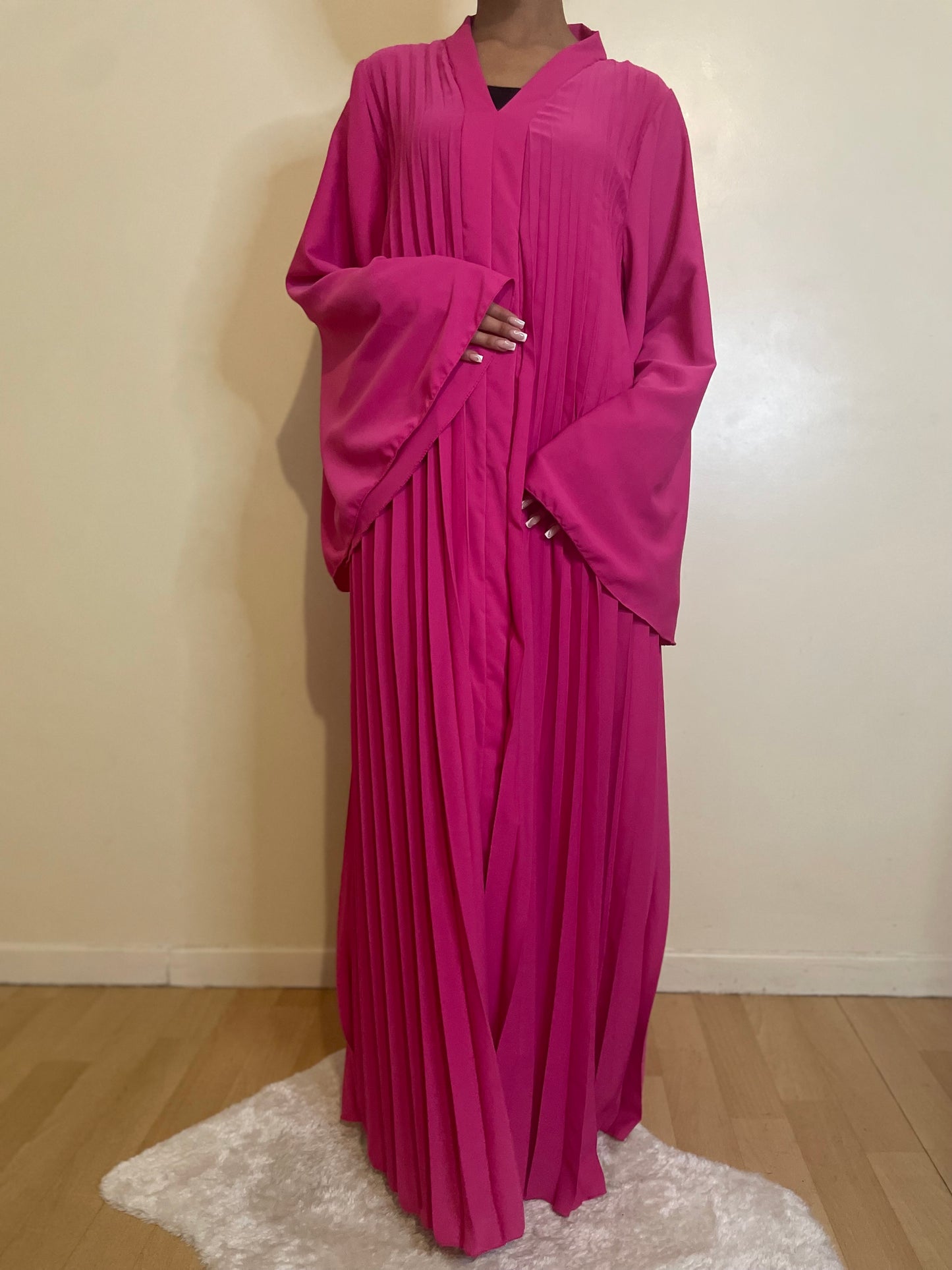 Robe Inaya rose fushia