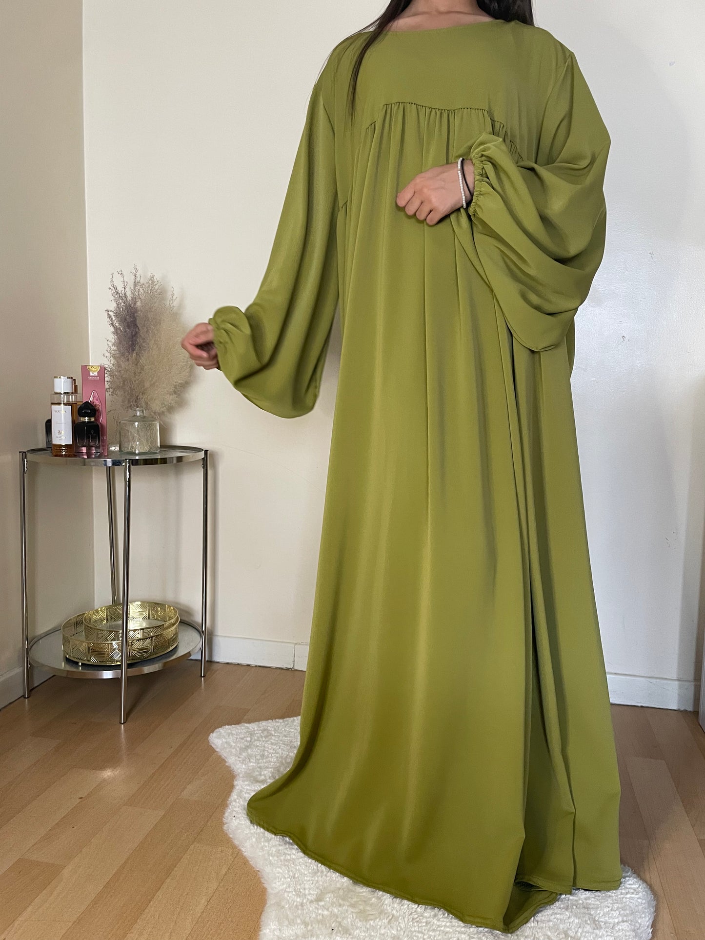 Abaya Cheïma vert olive