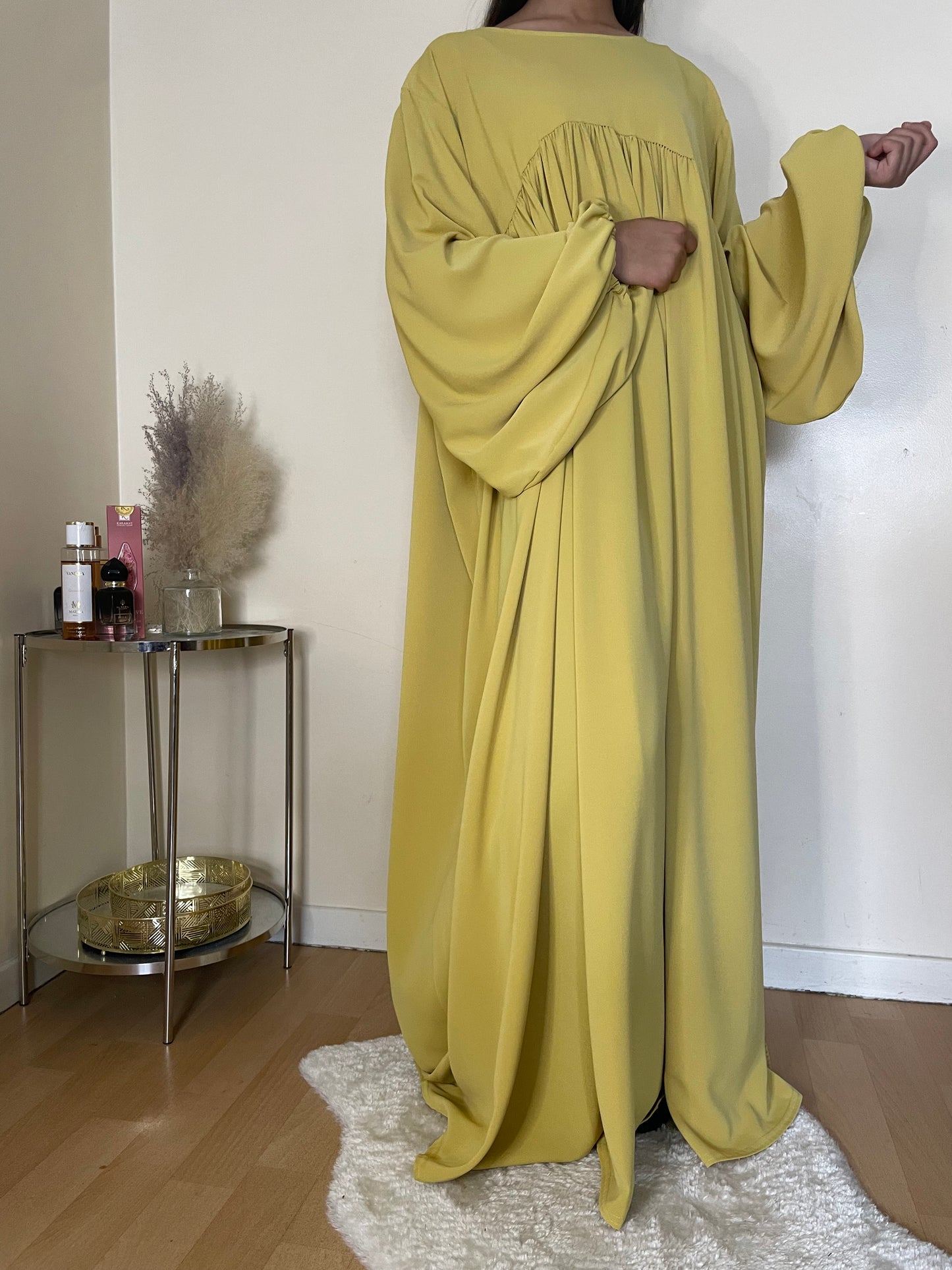 Abaya Cheïma jaune