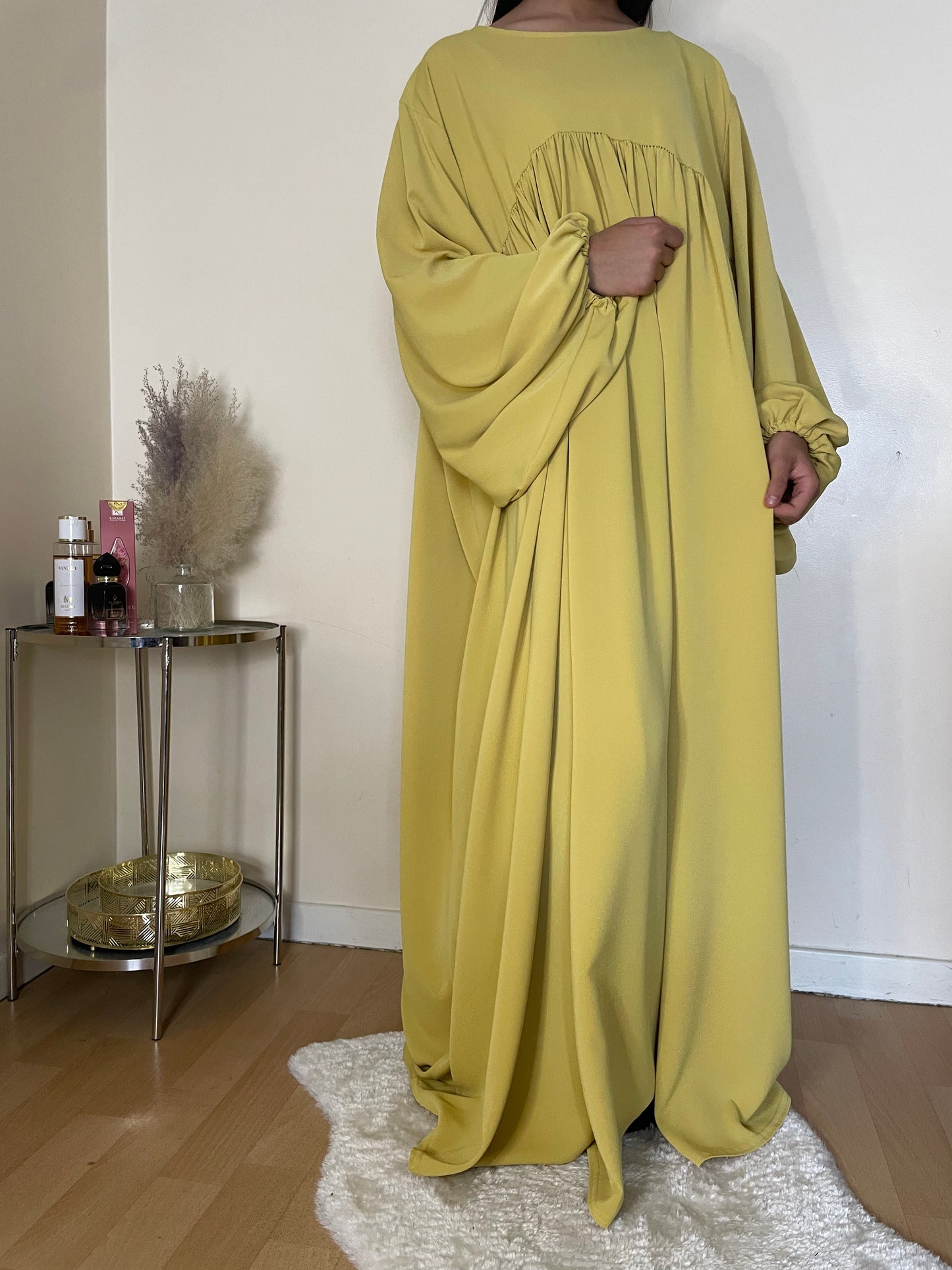 Abaya Cheïma jaune