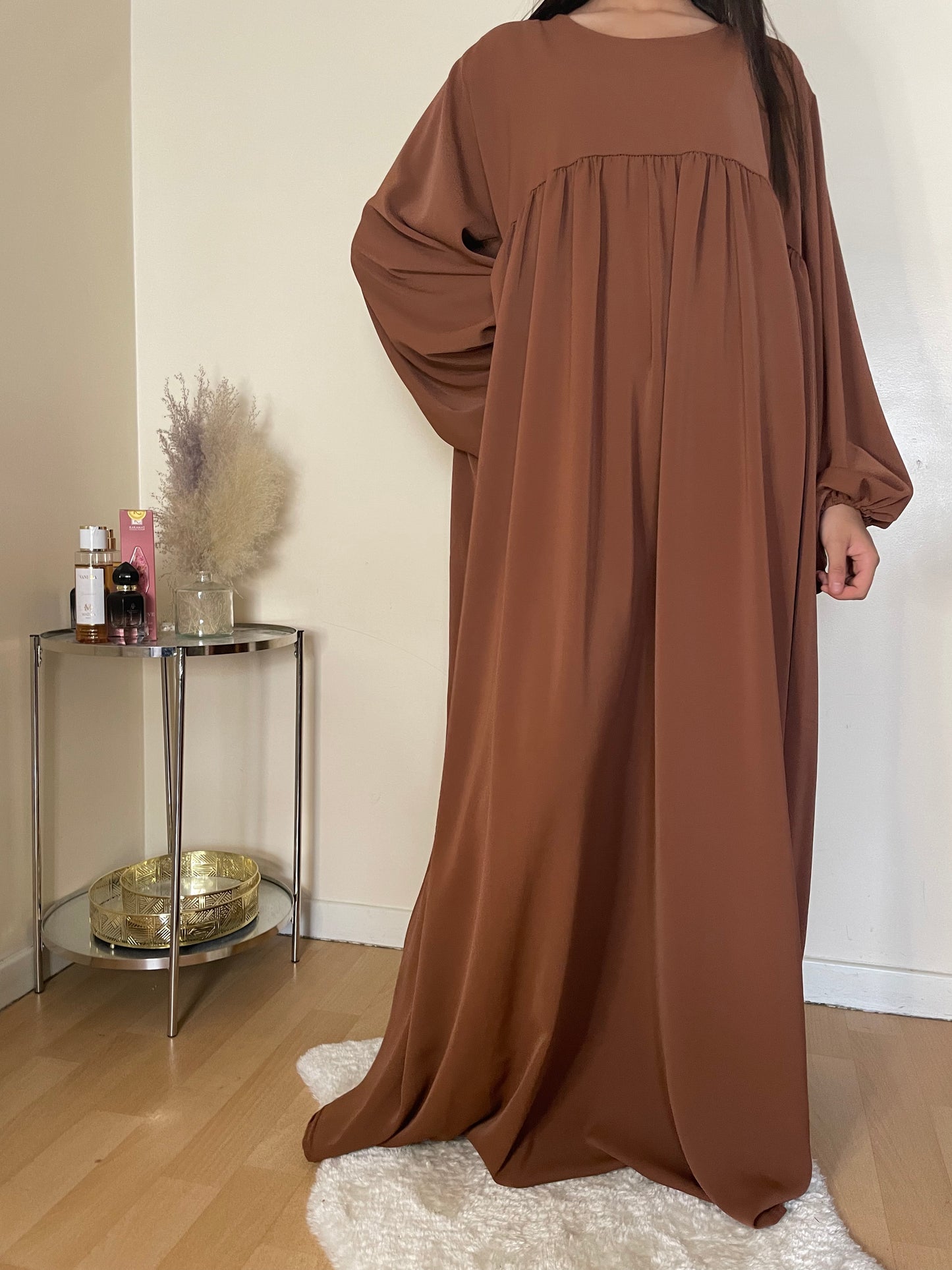 Abaya Cheïma marron