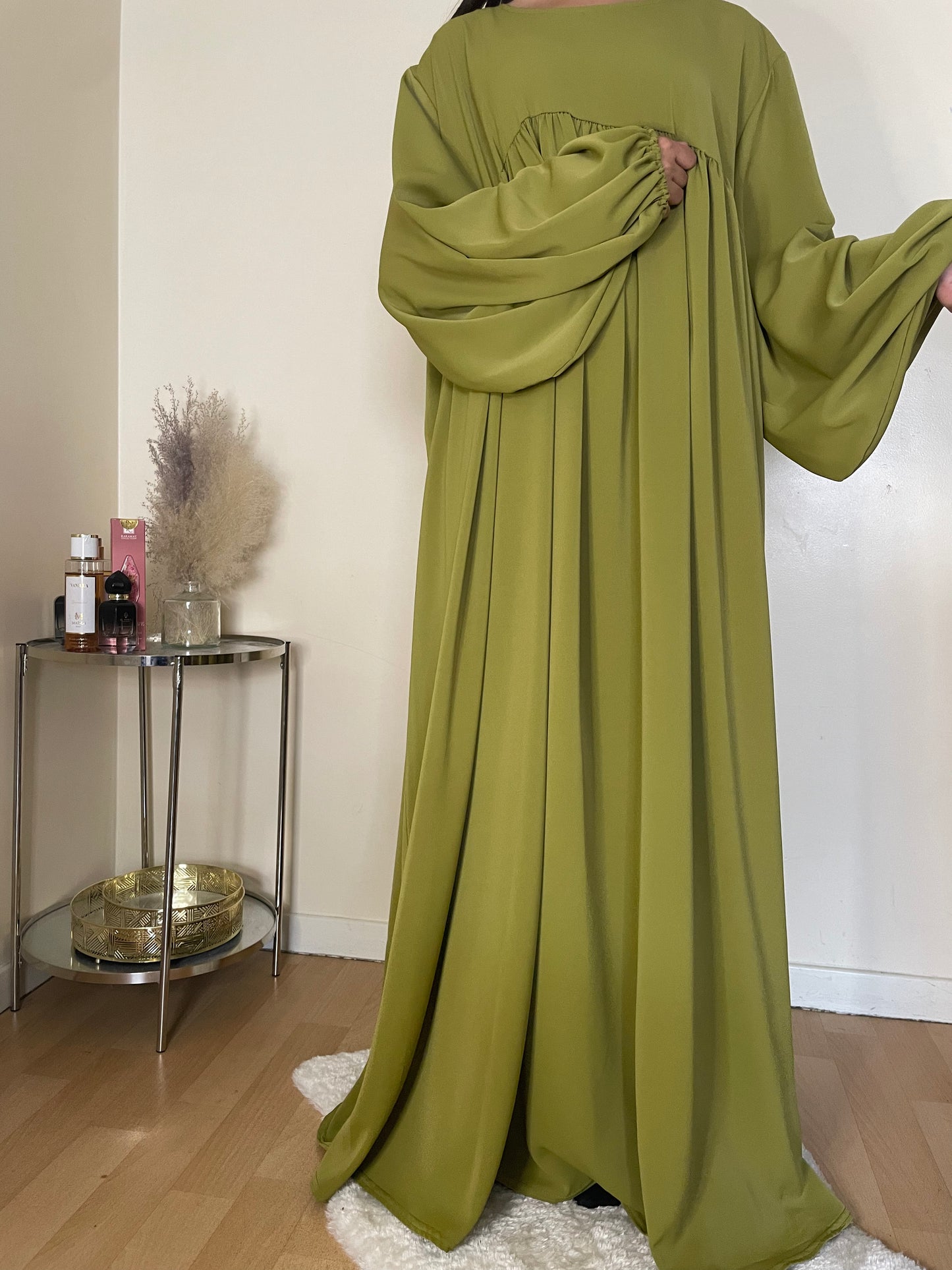 Abaya Cheïma vert olive