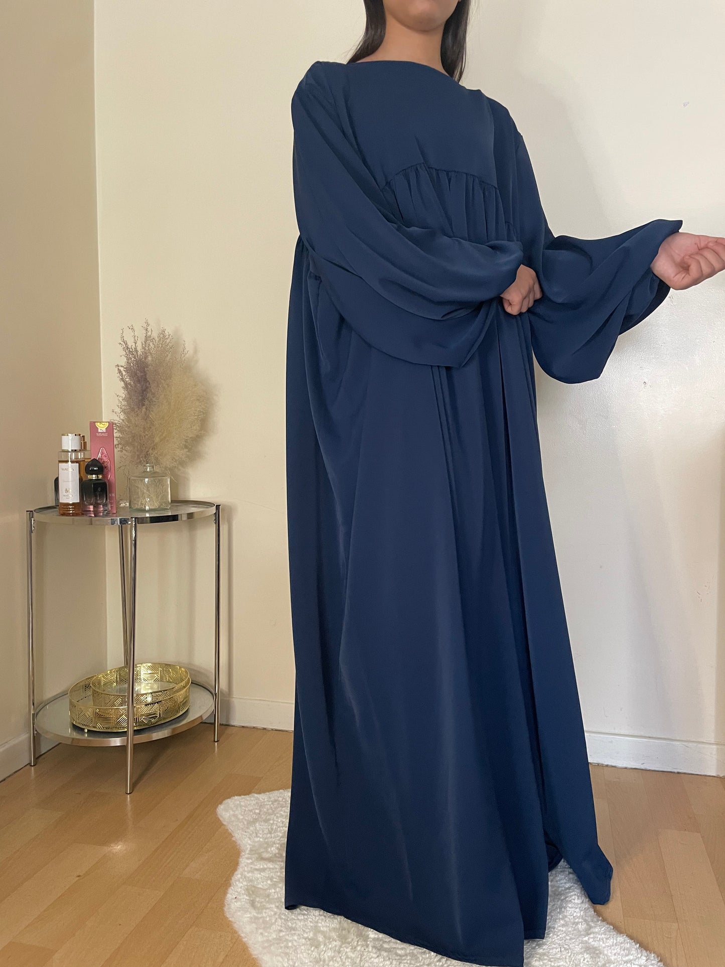 Abaya Cheïma bleu foncé