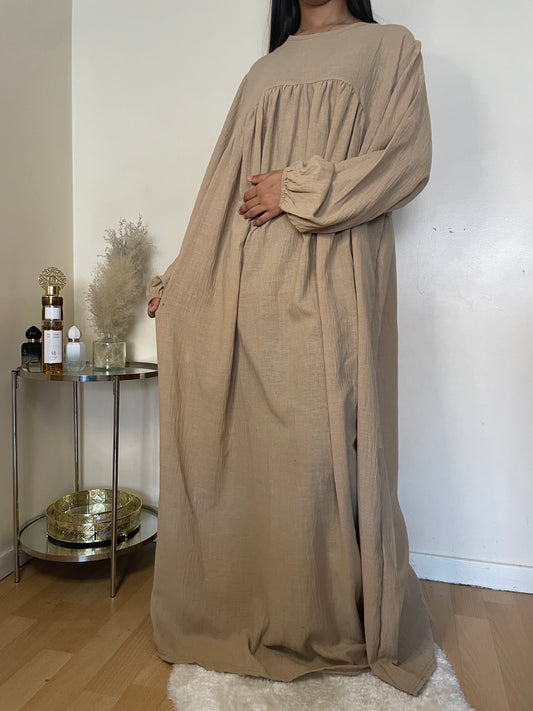 Abaya Sakina beige