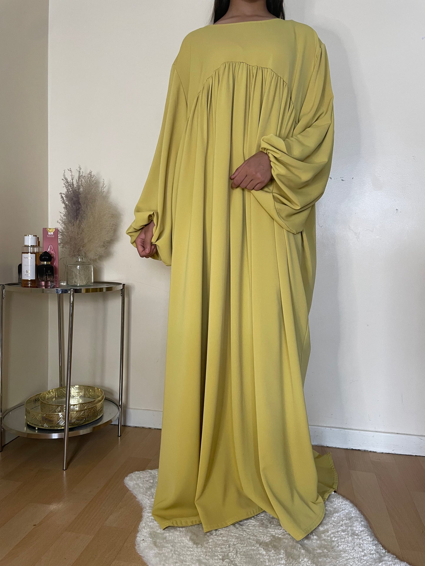 Abaya Cheïma jaune