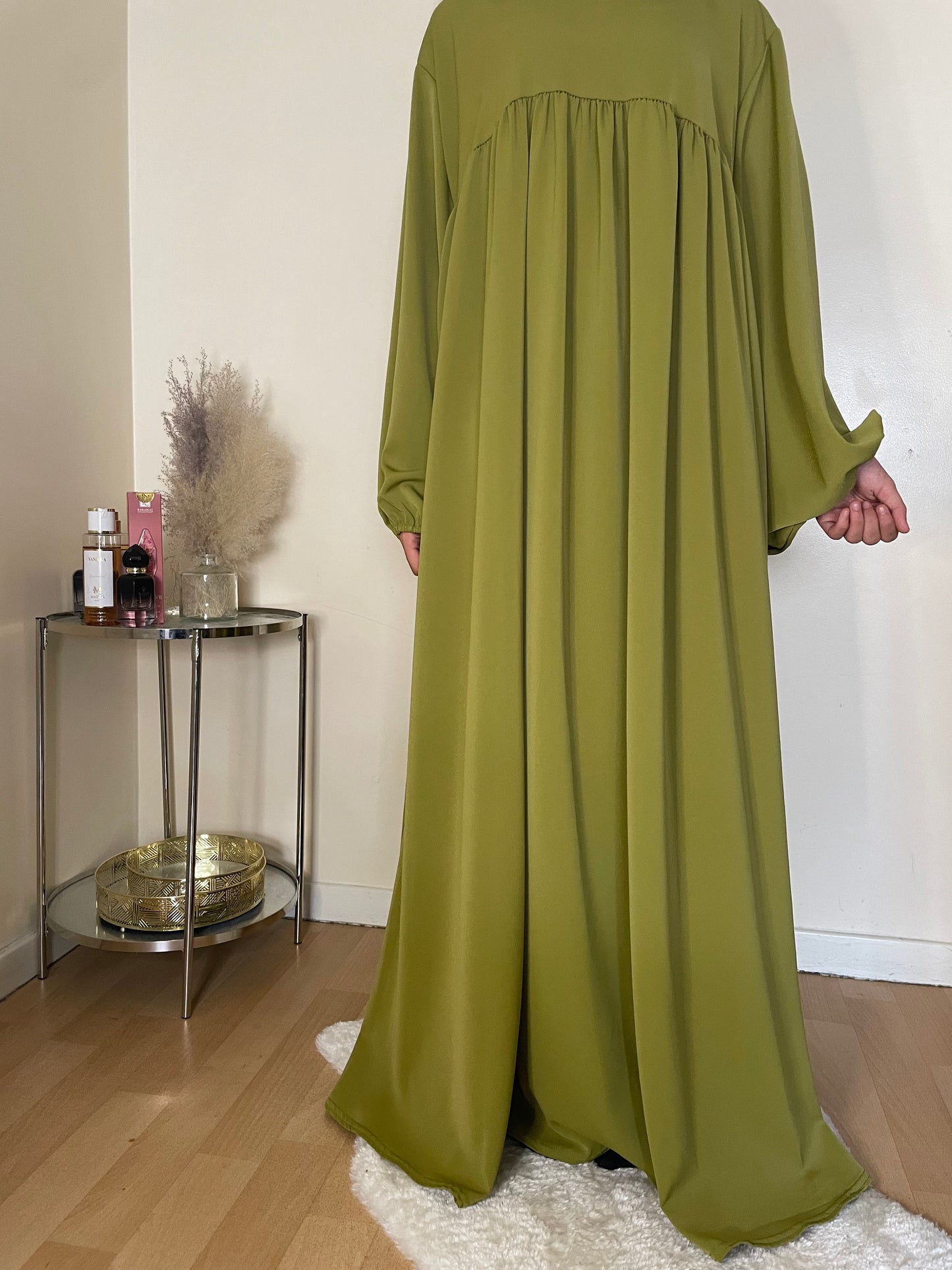 Abaya Cheïma vert olive