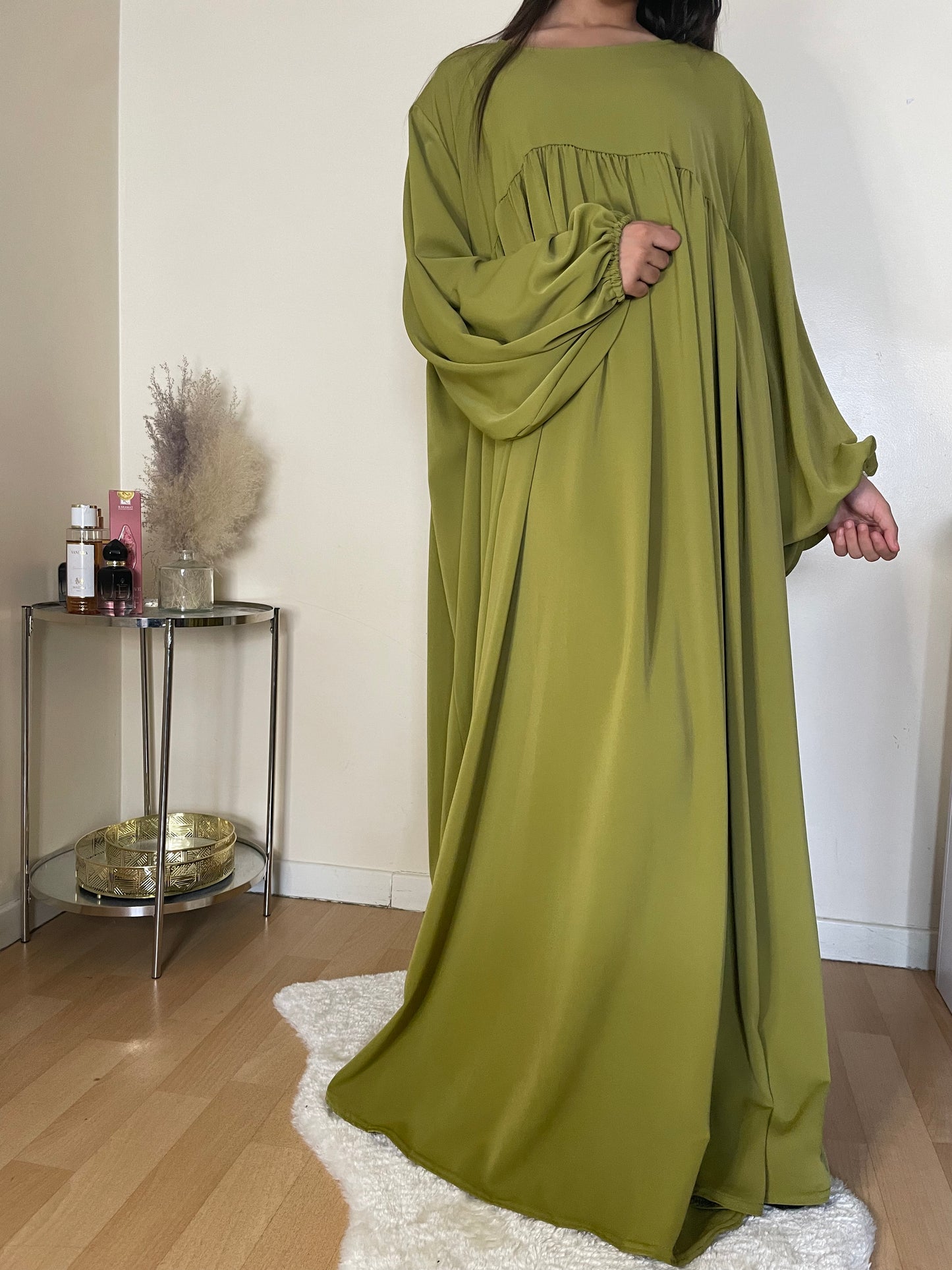 Abaya Cheïma vert olive