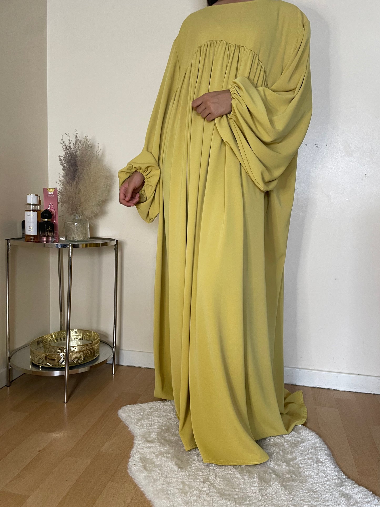 Abaya Cheïma jaune