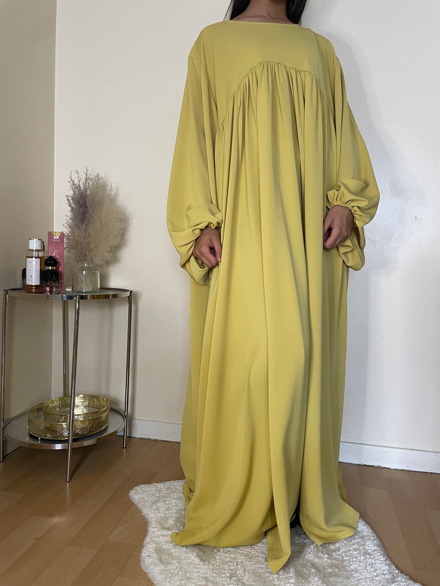 Abaya Cheïma jaune