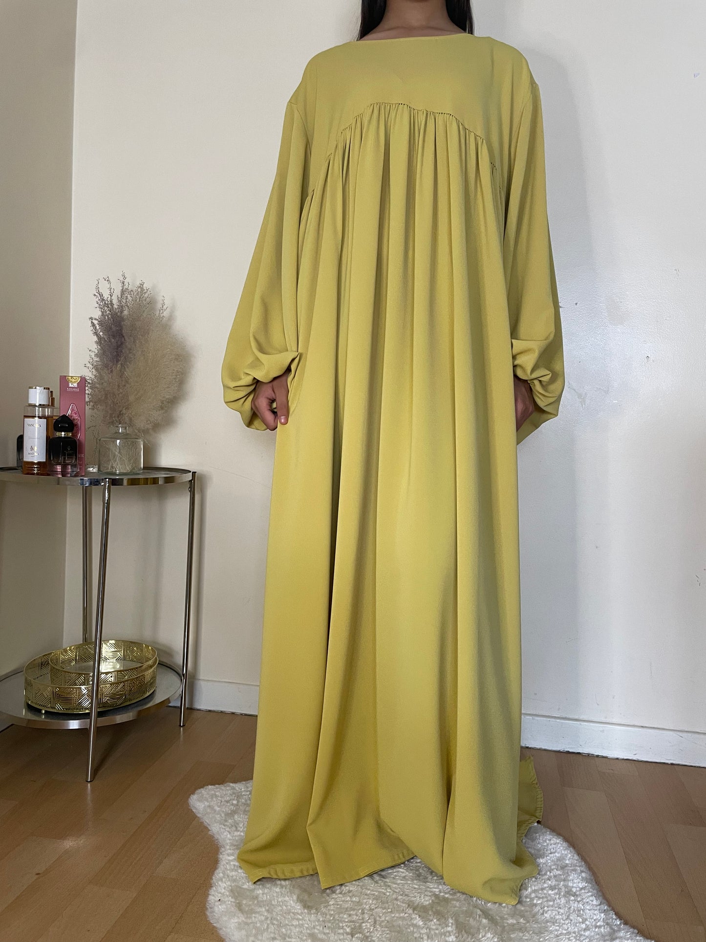 Abaya Cheïma jaune