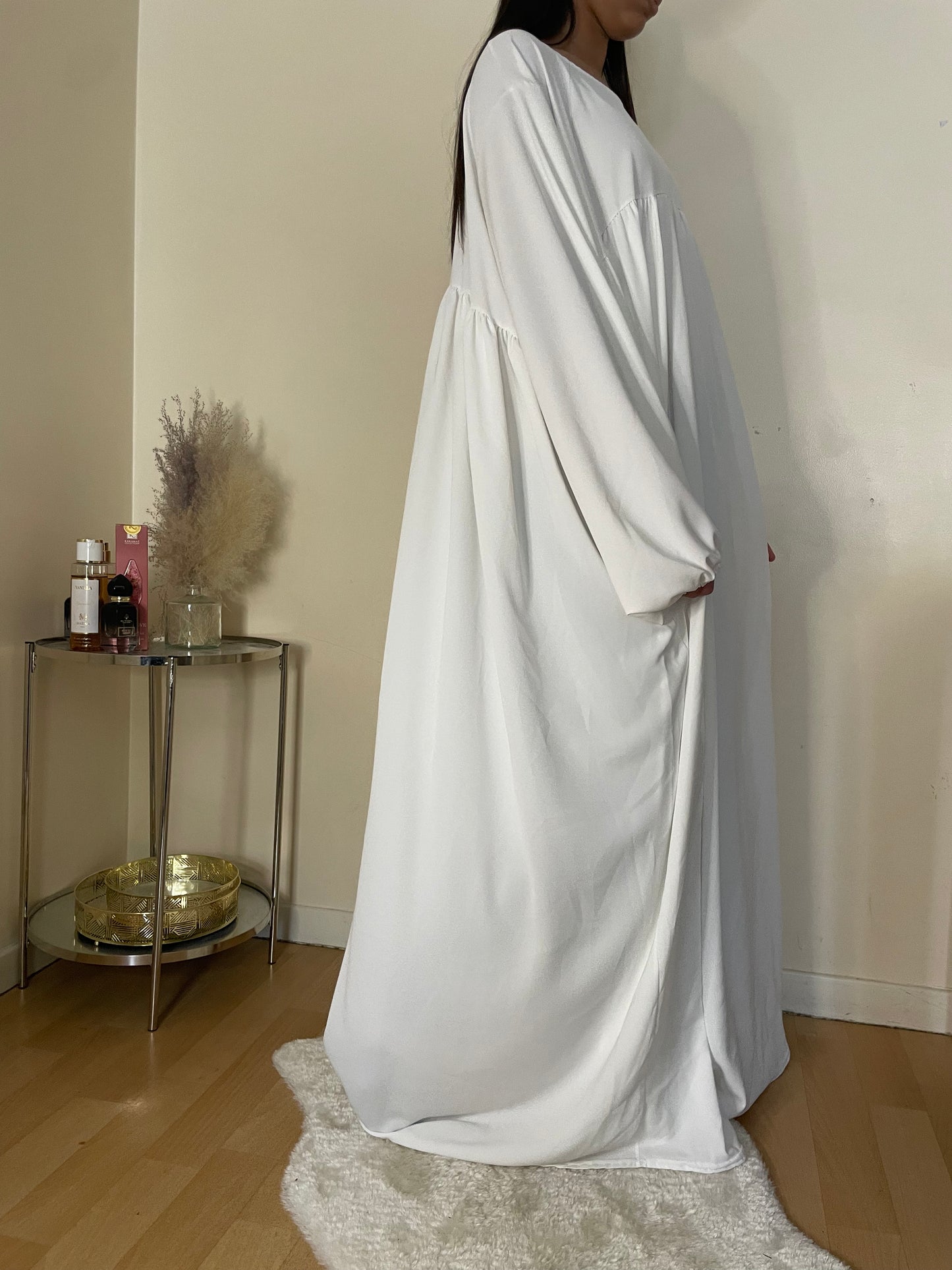 Abaya Cheïma blanc