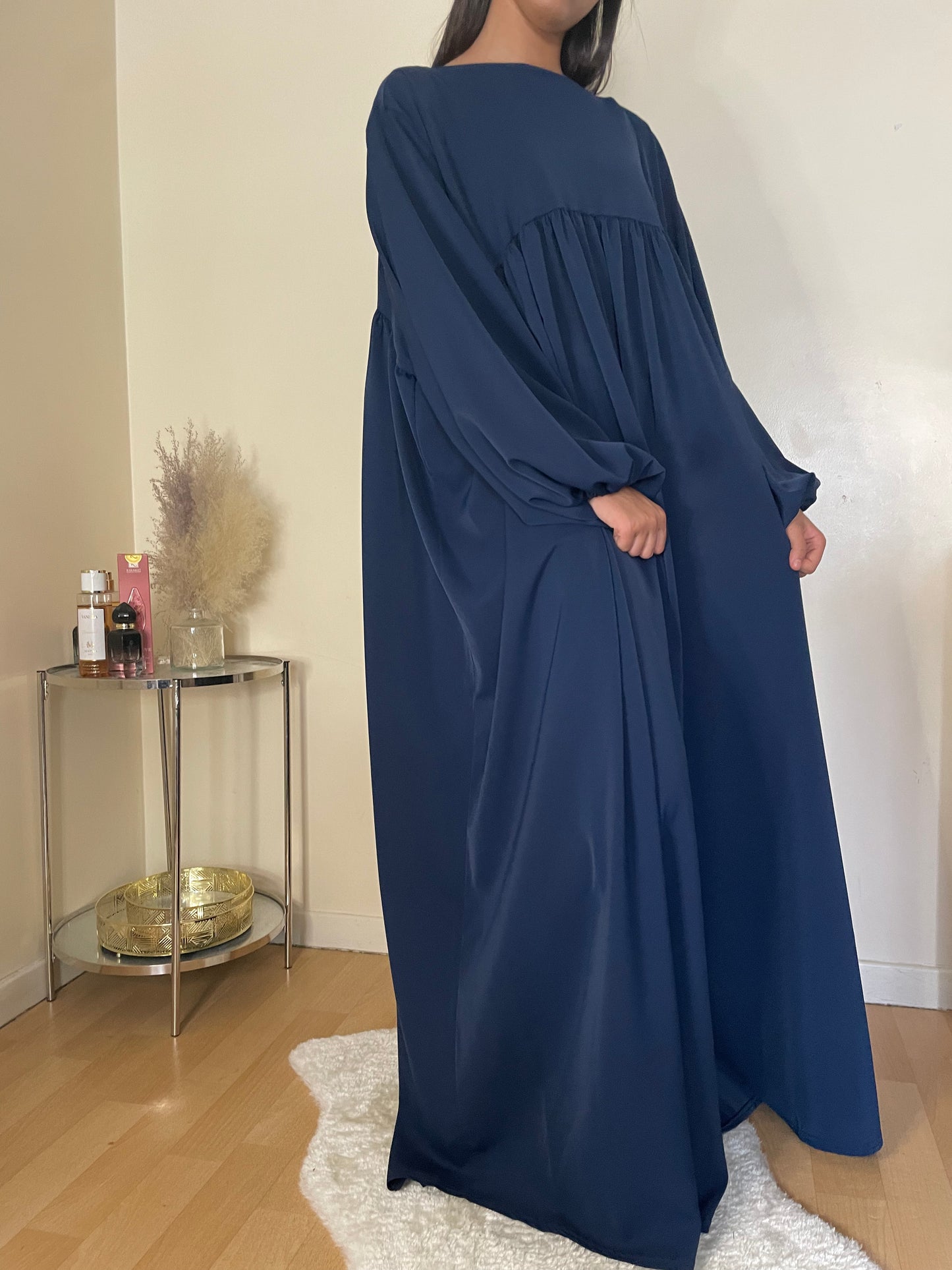 Abaya Cheïma bleu foncé