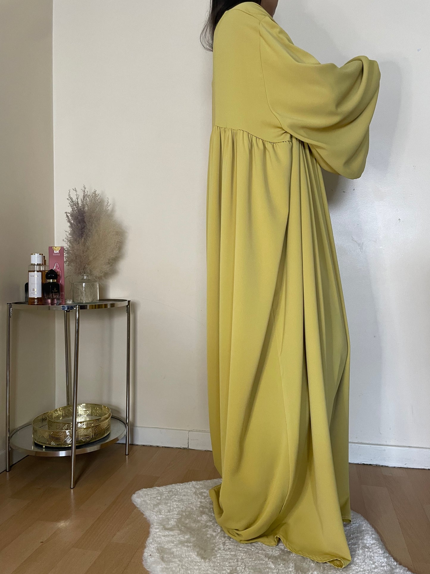 Abaya Cheïma jaune