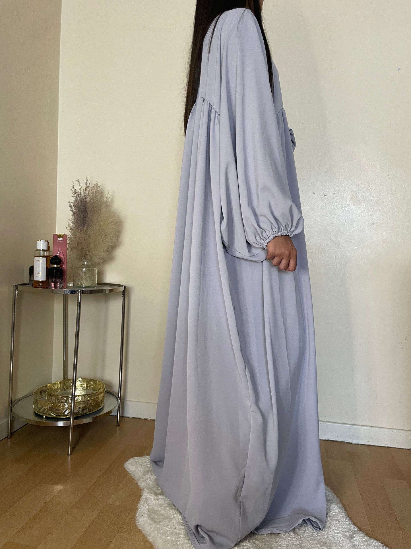 Abaya Cheïma gris