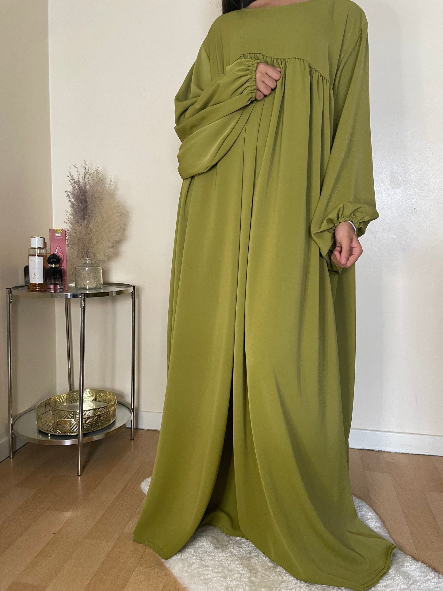 Abaya Cheïma vert olive