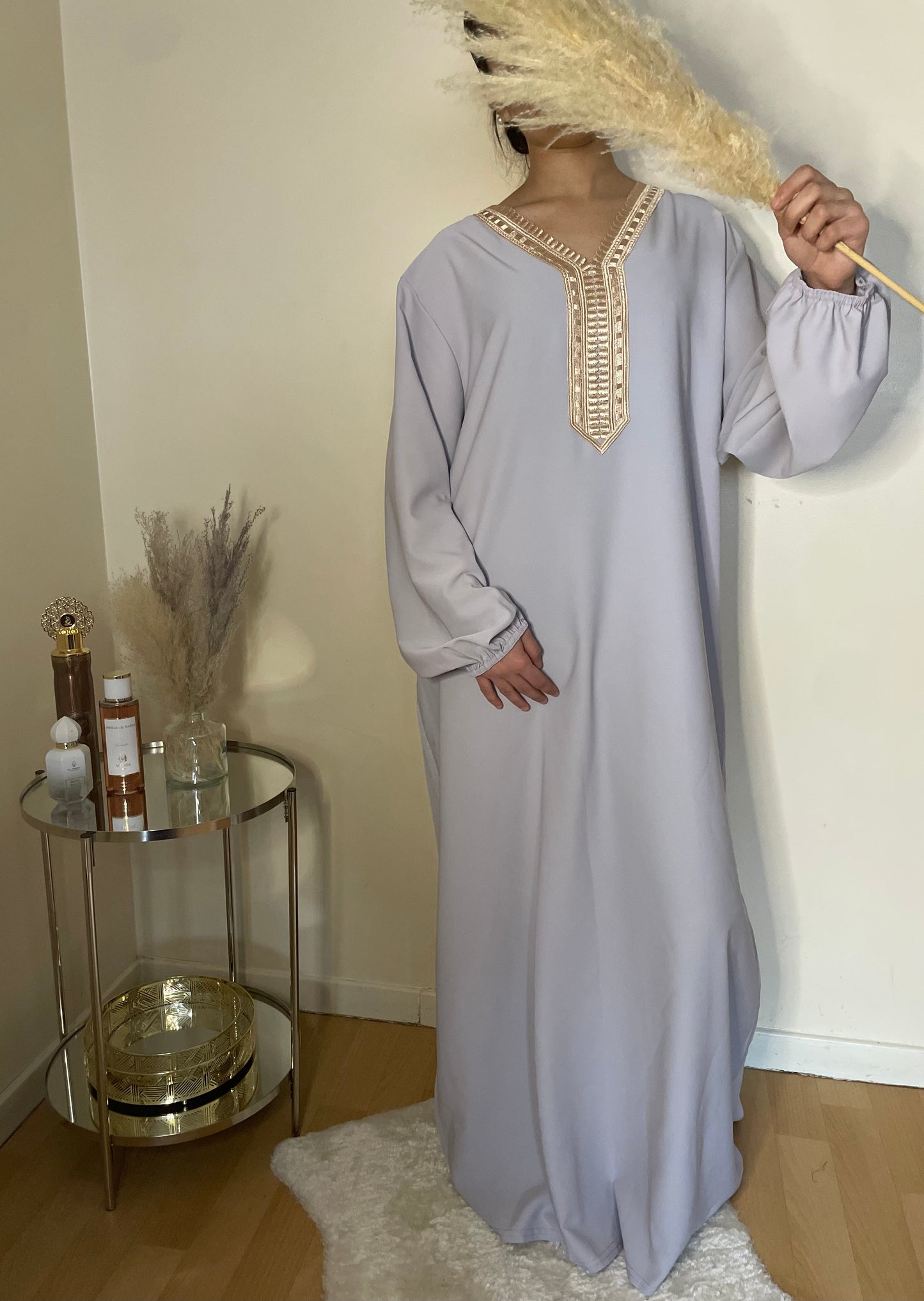 Abaya Lalya gris