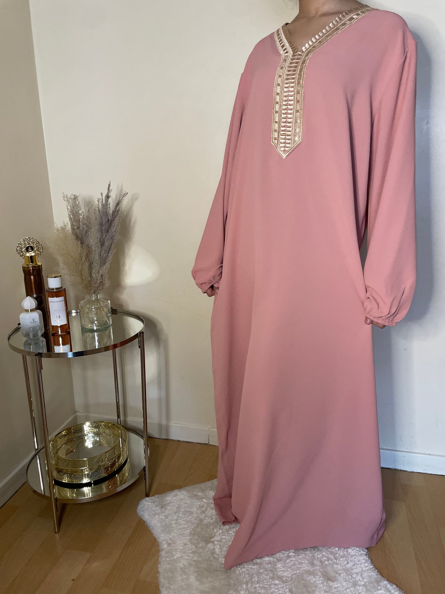 Abaya Lalya rose pastels