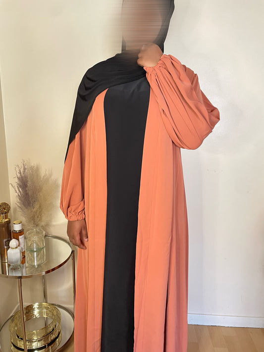 Kimono Kaïsha corail