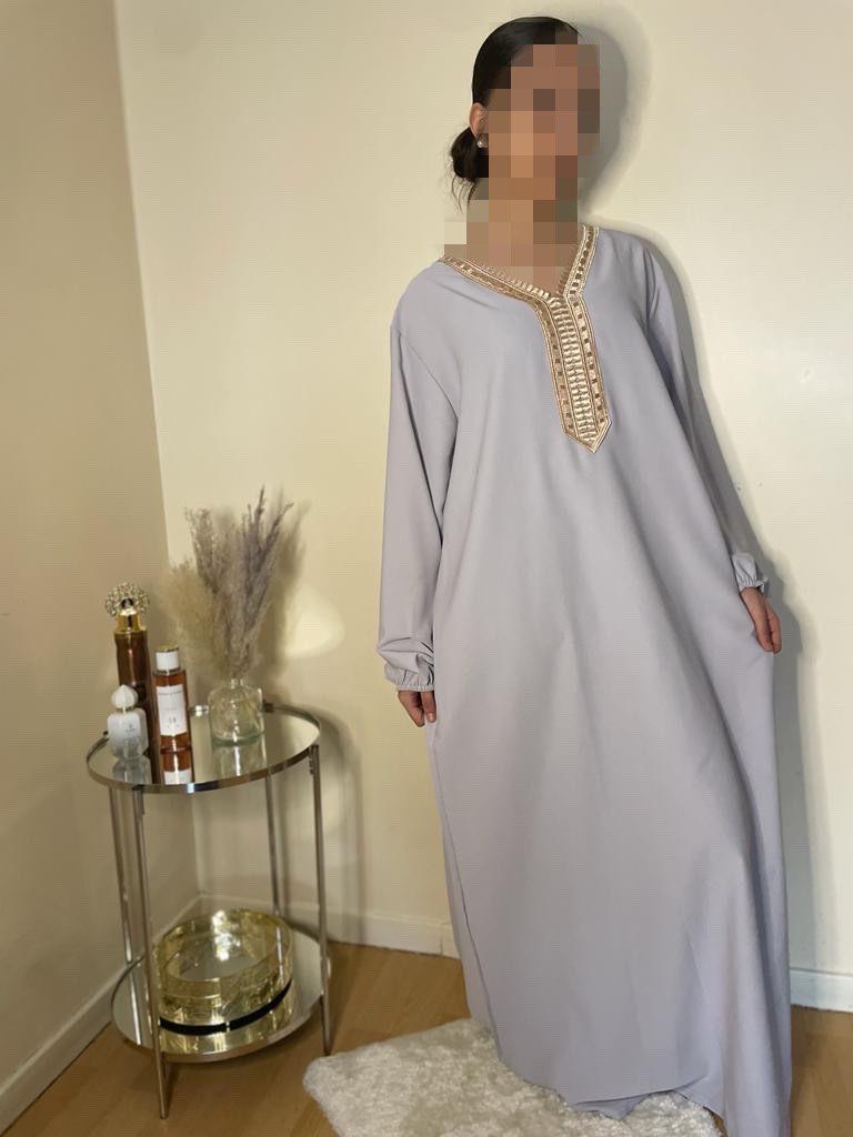 Abaya Lalya gris