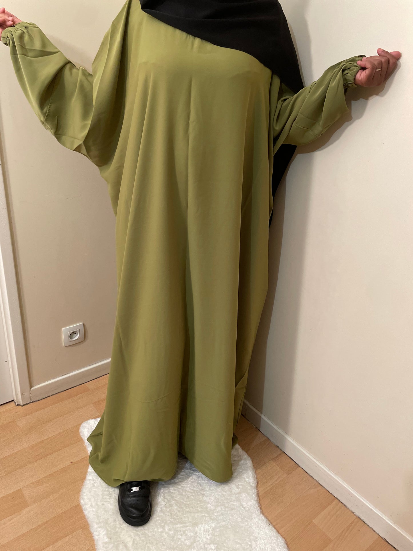 Abaya Aïsha vert olive