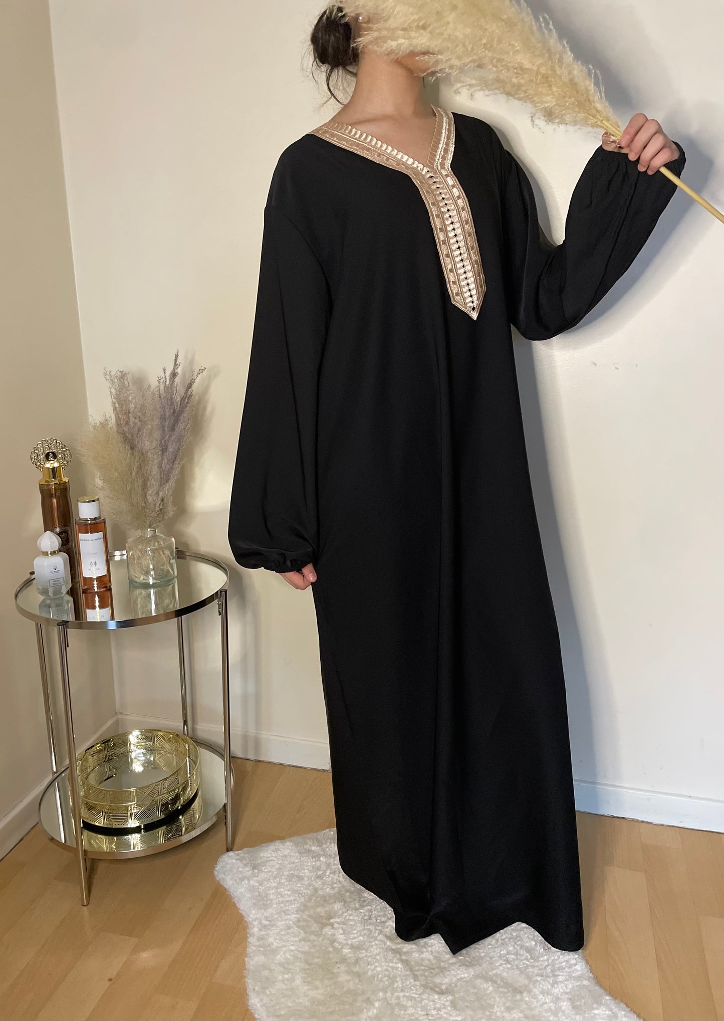 Abaya Lalya noir