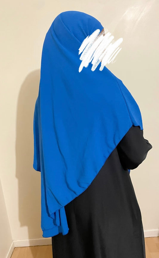 Khimar jazz bleu