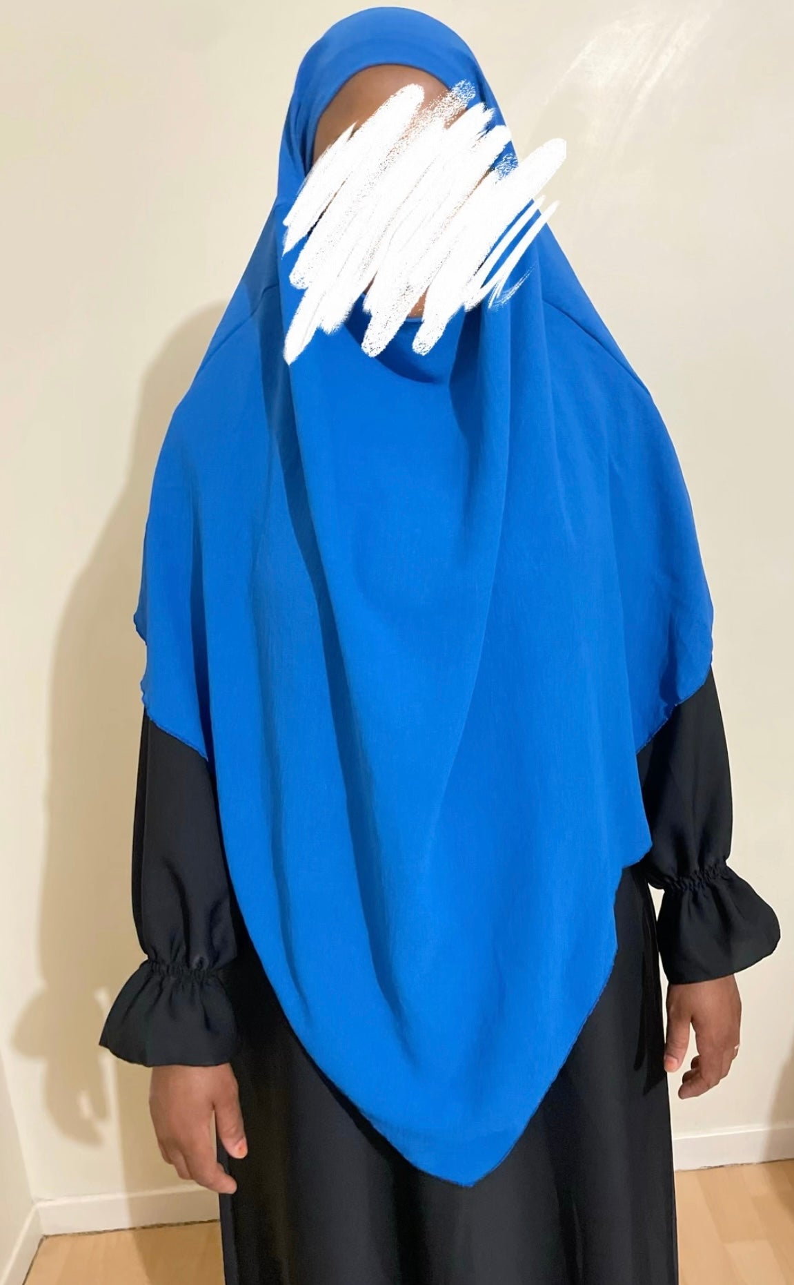 Khimar jazz bleu