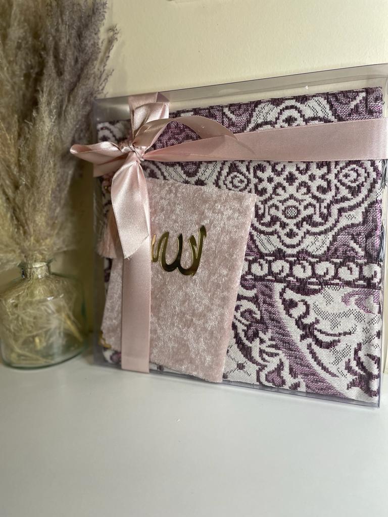 Coffret cadeaux violet