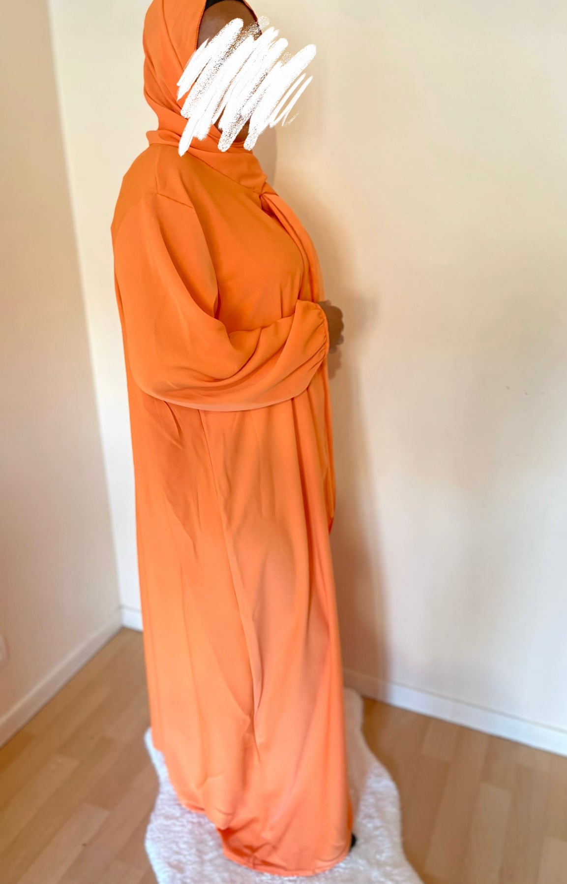 Abaya Naïla orange